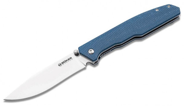 Складной нож Boker Magnum Deep Blue Canvas 01SC714, 9 см Складной нож Boker Magnum Deep Blue Canvas 01SC714, 9 см