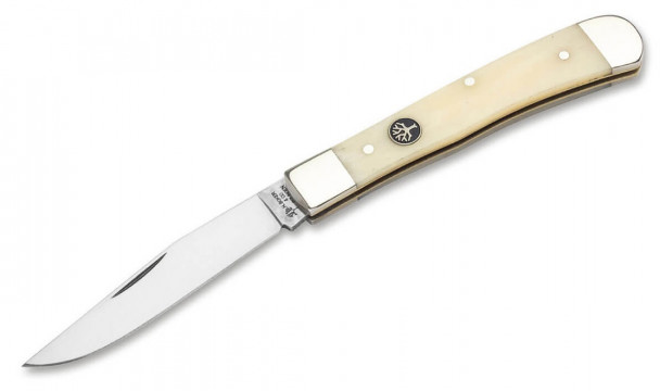 Складной нож Boker Manufaktur Solingen Trapper Bone White 119950, 8.4 см Складной нож Boker Manufaktur Solingen Trapper Bone White 119950, 8.4 см