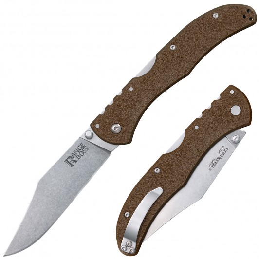 Складной нож Cold Steel 20KR9 Range Boss Flat Dark Earth Складной нож Cold Steel 20KR9 Range Boss Flat Dark Earth