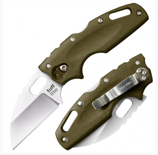 Складной нож Cold Steel 20LTG Tuff Lite Plain Edge OD Green Складной нож Cold Steel 20LTG Tuff Lite Plain Edge OD Green