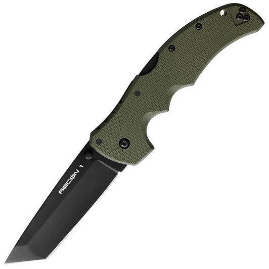 Складной нож Cold Steel 27BTODBK Recon 1 Tanto Складной нож Cold Steel 27BTODBK Recon 1 Tanto