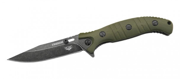 Складной нож Нокс Геккон, сталь AUS-8, рукоять G10 Складной нож Нокс Геккон, сталь AUS-8, рукоять G10