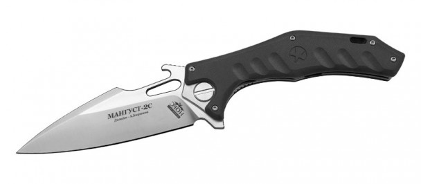 Складной нож Нокс Мангуст-2С, сталь D2, рукоять G10 Складной нож Нокс Мангуст-2С, сталь D2, рукоять G10