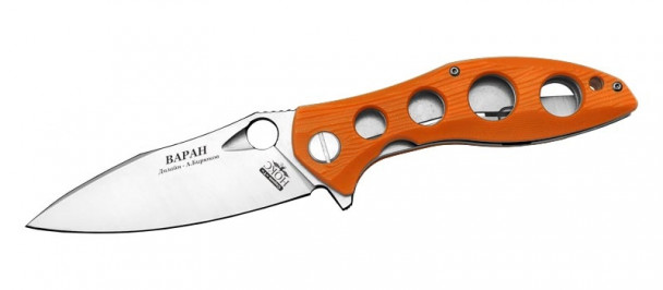 Складной нож Нокс Варан, сталь D2, рукоять G10 оранжевый Складной нож Нокс Варан, сталь D2, рукоять G10 оранжевый