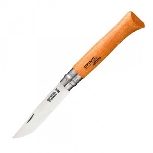 Складной нож Opinel №12, углеродистая сталь, бук, блистер, 120 мм., 001256 Складной нож Opinel №12, углеродистая сталь, бук, блистер, 120 мм., 001256