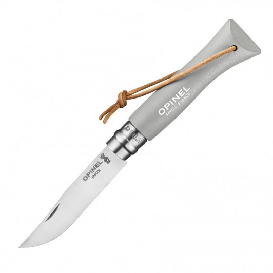 Складной нож Opinel №6 Trekking, нержавеющая сталь, серый, 70 мм. Складной нож Opinel №6 Trekking, нержавеющая сталь, серый, 70 мм.