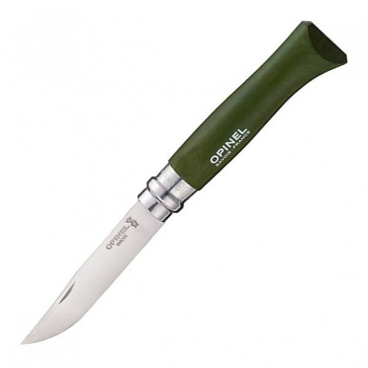 Складной нож Opinel №8 Trekking, нержавеющая сталь, хаки, блистер, 85 мм. Складной нож Opinel №8 Trekking, нержавеющая сталь, хаки, блистер, 85 мм.
