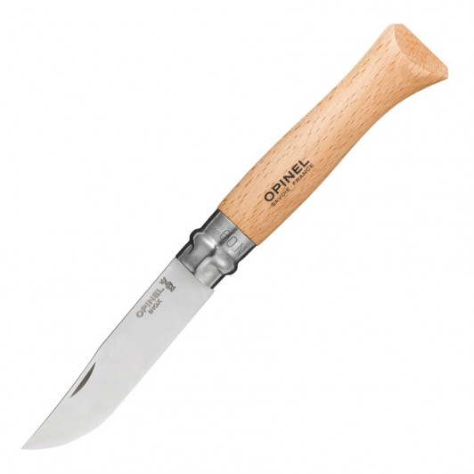 Складной нож Opinel №9, нержавеющая сталь, бук, 90 мм. Складной нож Opinel №9, нержавеющая сталь, бук, 90 мм.