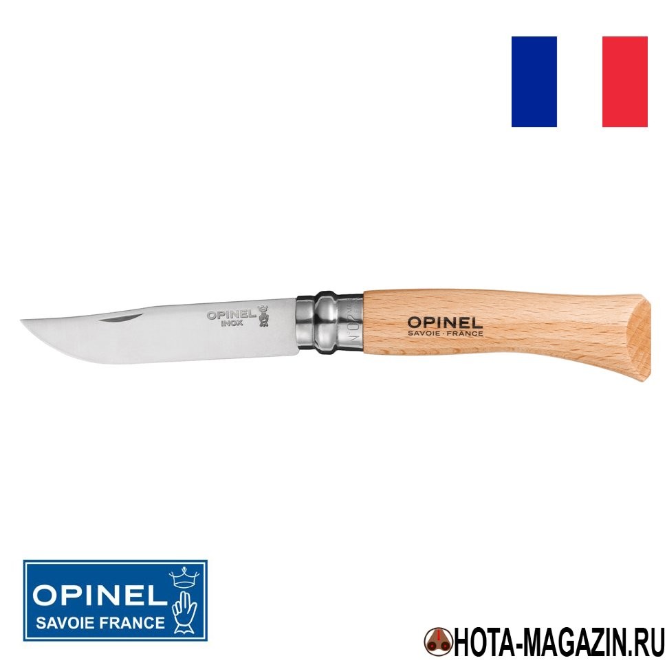 Складной нож Opinel Inox 7VRI, 8 см. Складной нож Opinel Inox 7VRI, 8 см.