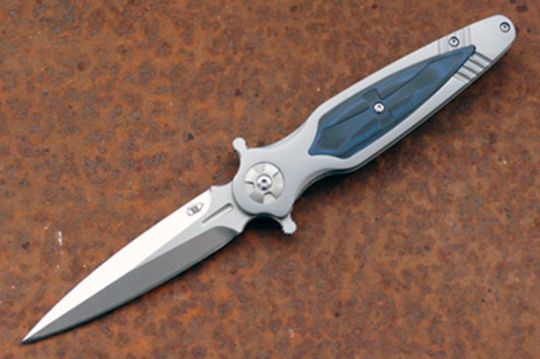 Складной нож Reptilian Магистр 03-3, сталь D2, рукоять сталь/G10 Складной нож Reptilian Магистр 03-3, сталь D2, рукоять сталь/G10