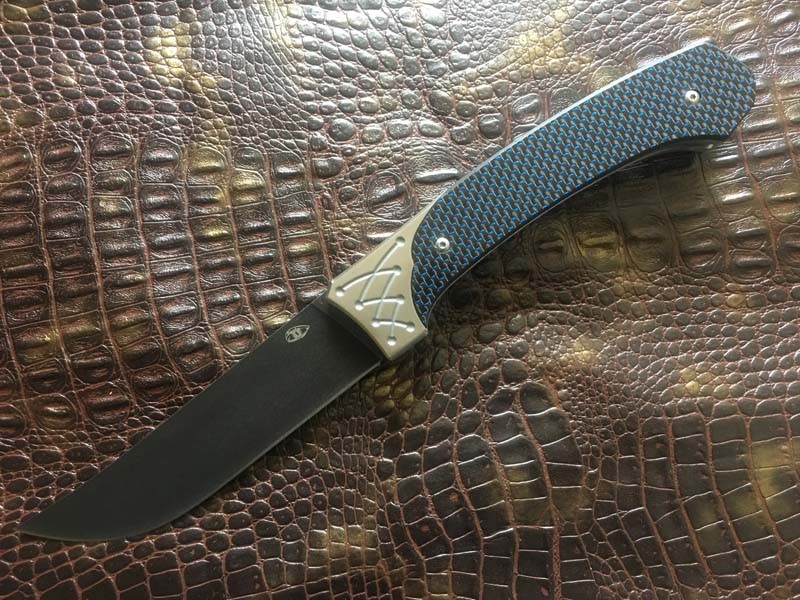 Складной нож Reptilian Пчак-1 blue, PCHAK-01 blue Складной нож Reptilian Пчак-1 blue, PCHAK-01 blue