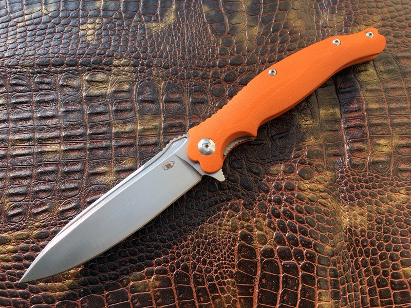 Складной нож Reptilian Voyage-02orange, Вояж-02 оранжевый Складной нож Reptilian Voyage-02orange, Вояж-02 оранжевый