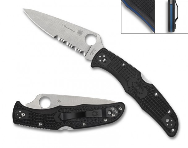 Складной нож Spyderco Endura 4 Blue Lightweight C10FPSBKBL Складной нож Spyderco Endura 4 Blue Lightweight C10FPSBKBL