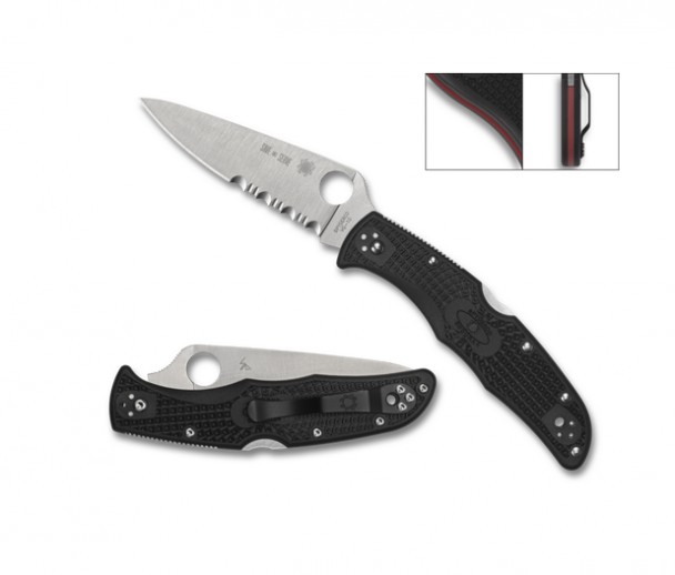 Складной нож Spyderco Endura 4 Red Lightweight C10FPSBKRD Складной нож Spyderco Endura 4 Red Lightweight C10FPSBKRD