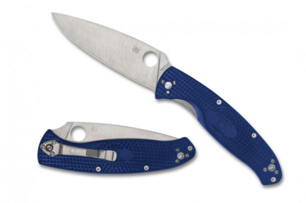 Складной нож Spyderco Resilience LTW C142PBL, сталь S35VN, рукоять Blue FRN Складной нож Spyderco Resilience LTW C142PBL, сталь S35VN, рукоять Blue FRN
