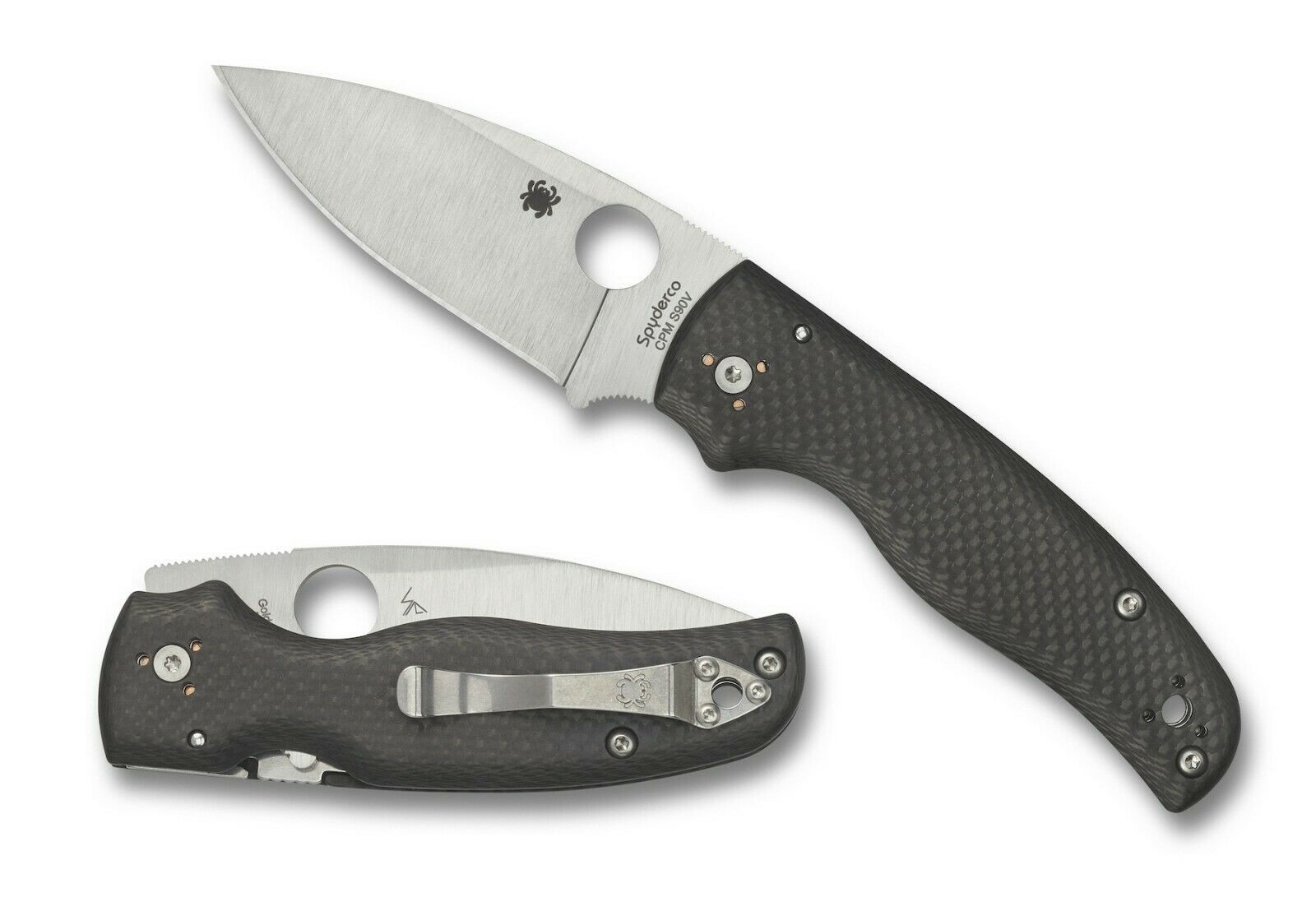 Складной нож Spyderco Shaman Carbon Fiber C229CFP Складной нож Spyderco Shaman Carbon Fiber C229CFP