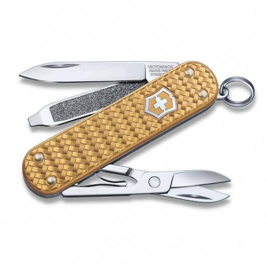 Складной нож Victorinox 0.6221.408G Classic Precious Alox, 5 функций, 5.8 см Складной нож Victorinox 0.6221.408G Classic Precious Alox, 5 функций, 5.8 см