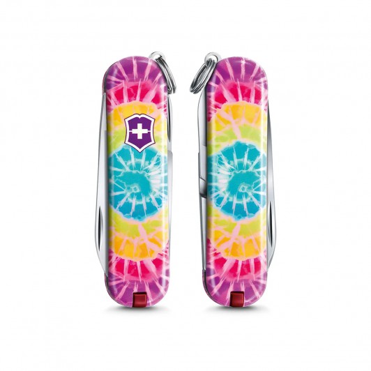 Складной нож Victorinox 0.6223.L2103 Tie Dye, 7 функций Складной нож Victorinox 0.6223.L2103 Tie Dye, 7 функций