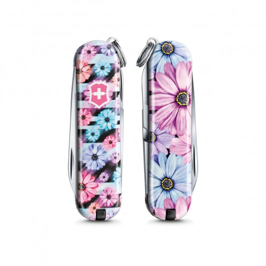 Складной нож Victorinox 0.6223.L2107 Dynamic Floral, 7 функций Складной нож Victorinox 0.6223.L2107 Dynamic Floral, 7 функций