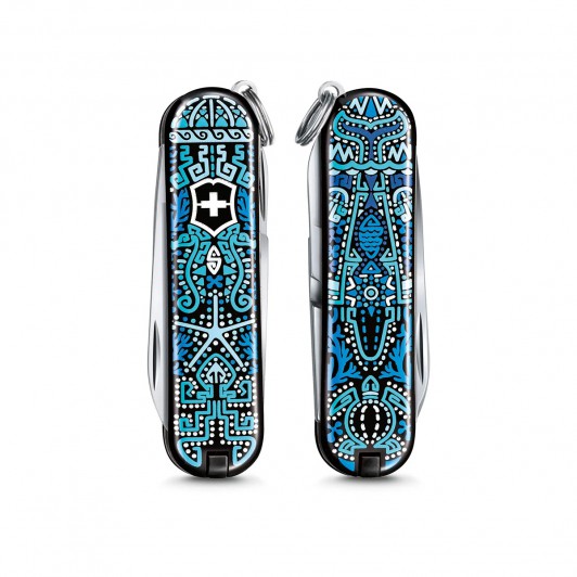 Складной нож Victorinox 0.6223.L2108 Ocean Life, 7 функций Складной нож Victorinox 0.6223.L2108 Ocean Life, 7 функций