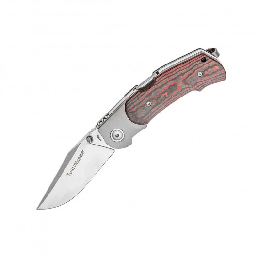 Складной нож Viper Turn V5986FCL, сталь M390, Titan / Carbon fiber, 82 мм Складной нож Viper Turn V5986FCL, сталь M390, Titan / Carbon fiber, 82 мм