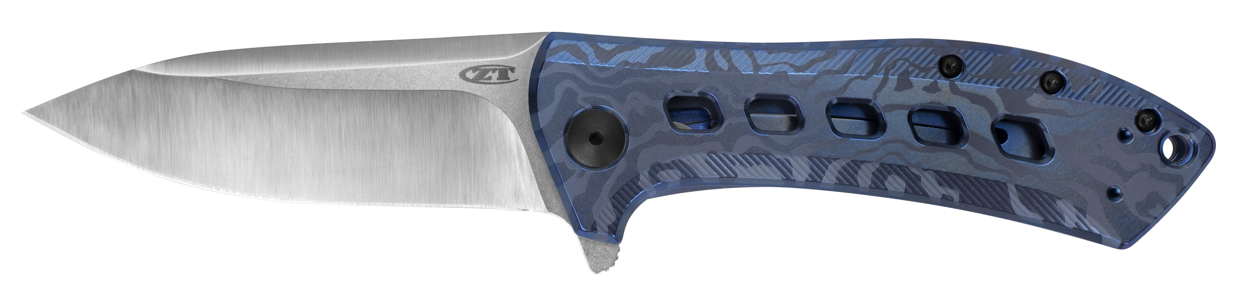 Складной нож Zero Tolerance Todd Rexford 0801 Sprint Run KVT® Flipper 0801TIBLUE Складной нож Zero Tolerance Todd Rexford 0801 Sprint Run KVT® Flipper 0801TIBLUE