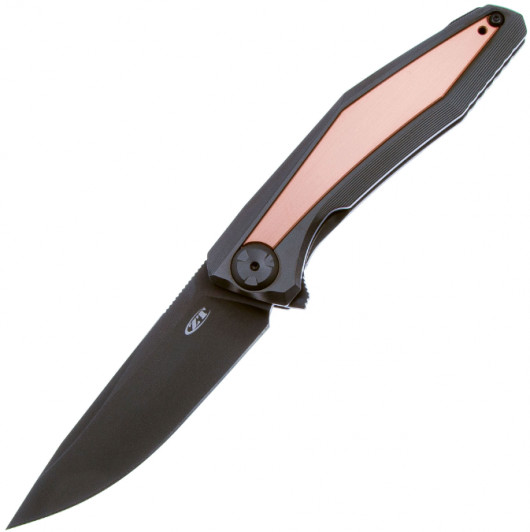 Складной нож Zero Tolerance ZT0470 Factory Special Series, 8.8 см, сталь S110V, рукоять Dark-grey Ti/Copper Складной нож Zero Tolerance ZT0470 Factory Special Series, 8.8 см, сталь S110V, рукоять Dark-grey Ti/Copper