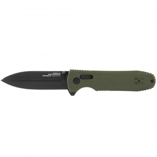 Складной нож Sog 12-61-02-57 Pentagon Mk3 OD Green Складной нож Sog 12-61-02-57 Pentagon Mk3 OD Green