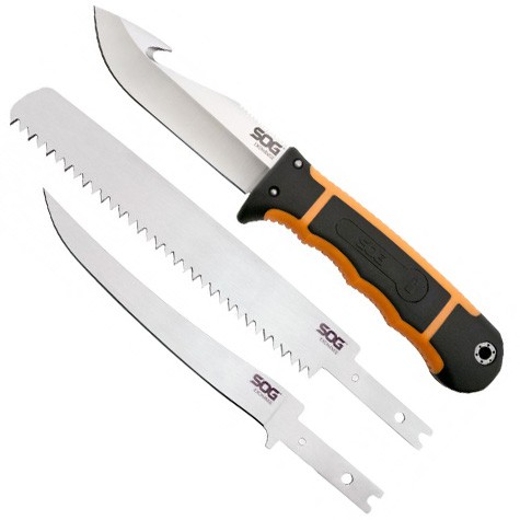 Нож разделочный шкуросъёмный Sog HT-201 Exchange Нож разделочный шкуросъёмный Sog HT-201 Exchange