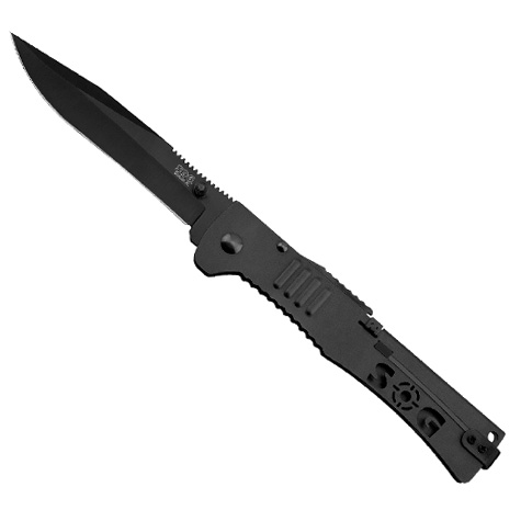 Полуавтоматический складной нож Sog SJ-52 XL Black SlimJim