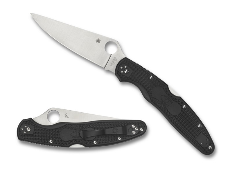 Складной нож Spyderco Police 4 C07PBK4, сталь VG-10, рукоять Black FRN Складной нож Spyderco Police 4 C07PBK4, сталь VG-10, рукоять Black FRN