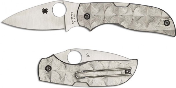 Складной нож Spyderco Chaparral 3 Stepped Titanium C152STIP Складной нож Spyderco Chaparral 3 Stepped Titanium C152STIP