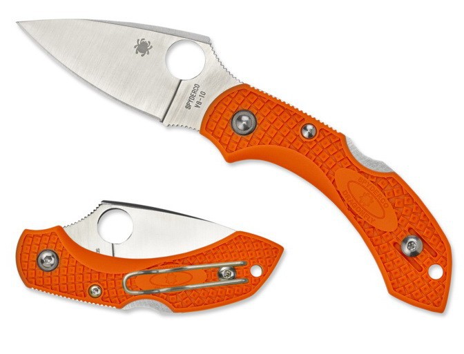Складной нож Spyderco Dragonfly 2 C28POR2 Orange FRN handles, VG-10 Складной нож Spyderco Dragonfly 2 C28POR2 Orange FRN handles, VG-10