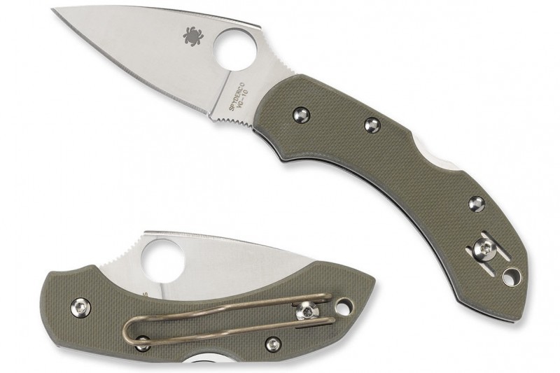 Складной нож Spyderco Dragonfly C28GPFG Foliage green G-10 handles Складной нож Spyderco Dragonfly C28GPFG Foliage green G-10 handles