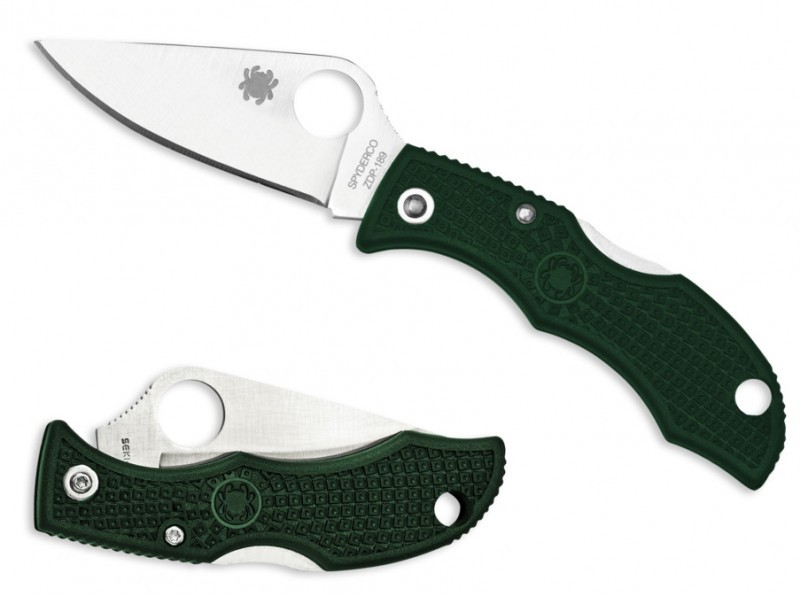 Складной нож Spyderco Ladybug 3 LGREP3 British Racing Green Складной нож Spyderco Ladybug 3 LGREP3 British Racing Green
