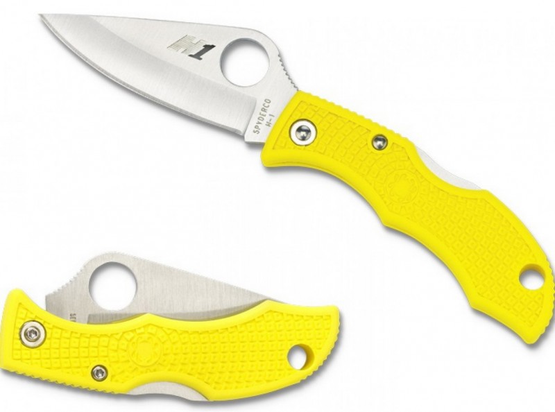 Складной нож Spyderco Ladybug 3 LYLP3 Yellow FRN handle Складной нож Spyderco Ladybug 3 LYLP3 Yellow FRN handle