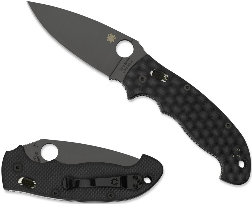 Складной нож Spyderco Manix 2 XL Black C95GPBBK2 Складной нож Spyderco Manix 2 XL Black C95GPBBK2