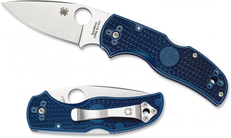 Складной нож Spyderco Native 5 Dark Blue FRN C41PDBL5 Складной нож Spyderco Native 5 Dark Blue FRN C41PDBL5