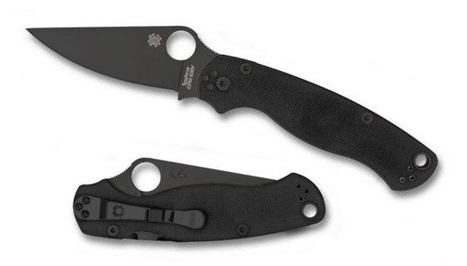 Складной нож Spyderco Para-Military 2 C81GPBK2 Black Blade Складной нож Spyderco Para-Military 2 C81GPBK2 Black Blade