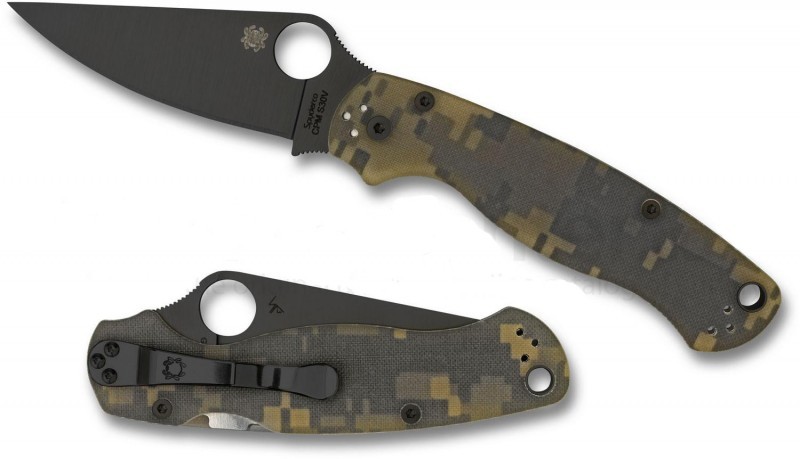 Складной нож Spyderco Para-Military C81GPCMOBK Складной нож Spyderco Para-Military C81GPCMOBK