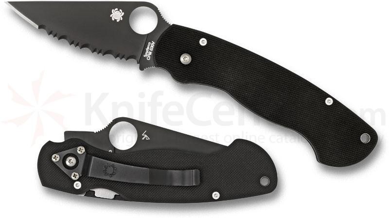 Складной нож Spyderco Para-Military C81GSBK Складной нож Spyderco Para-Military C81GSBK
