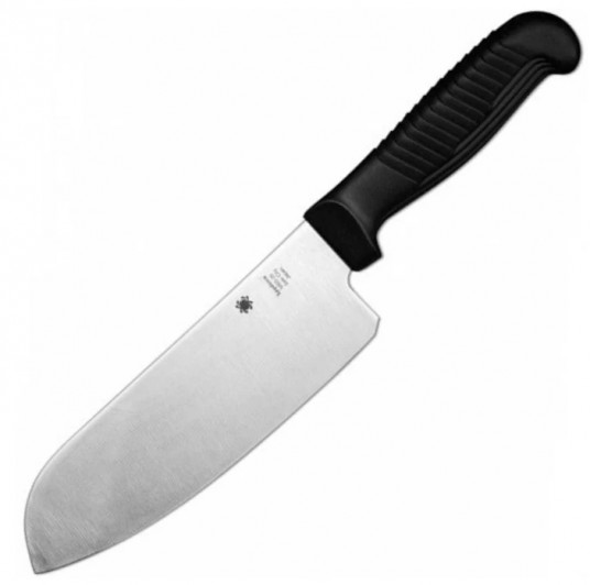 Кухонный нож Spyderco Santoku K08PBK Кухонный нож Spyderco Santoku K08PBK