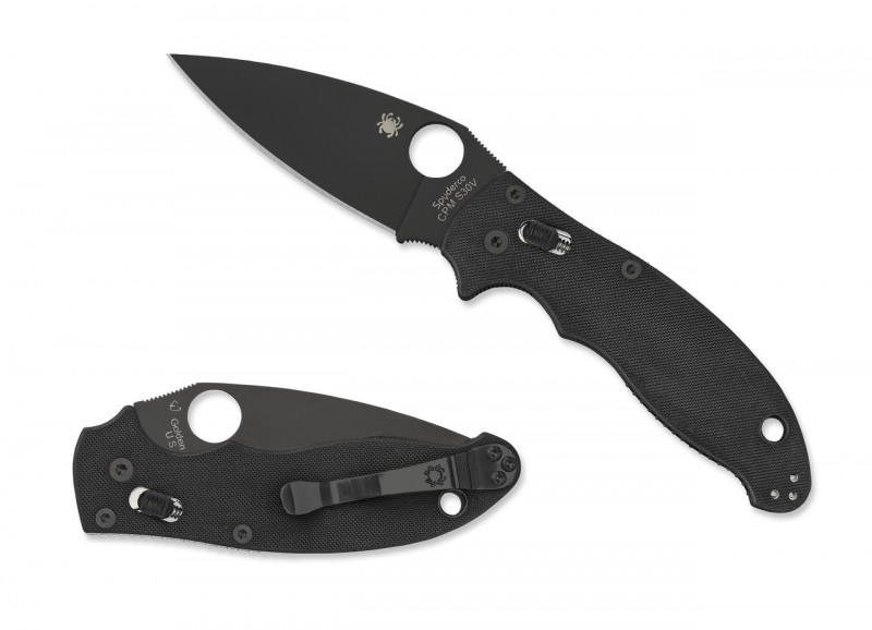 Складной нож Spyderco Manix 2 Black C101GPBBK2 Складной нож Spyderco Manix 2 Black C101GPBBK2