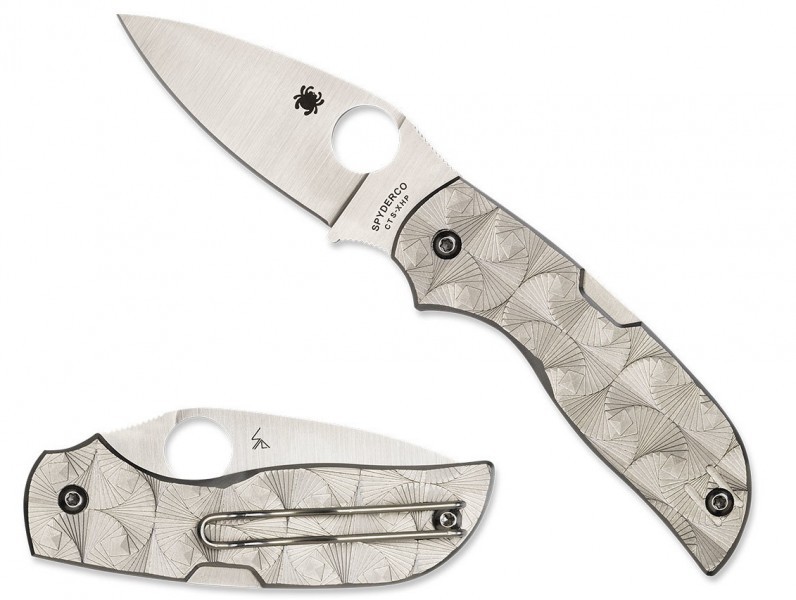 Складной нож Spyderco Chaparral Titanium C152TIP Складной нож Spyderco Chaparral Titanium C152TIP