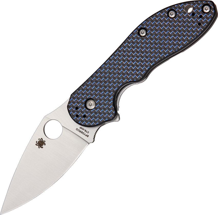 Складной нож Spyderco Domino Blue C172CFBLTIP Складной нож Spyderco Domino Blue C172CFBLTIP