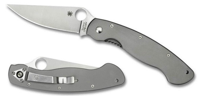 Складной нож Spyderco Military Titanium C36TIP Складной нож Spyderco Military Titanium C36TIP