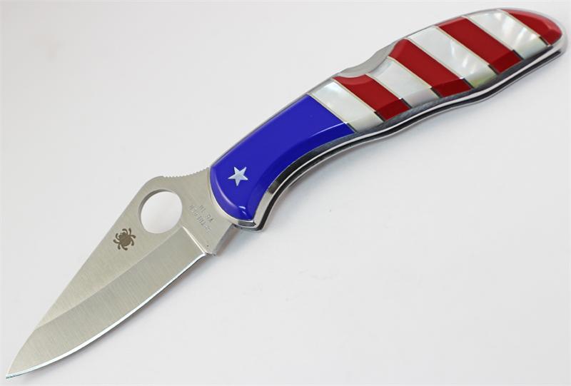 Складной нож Spyderco Delica Santa Fe Stoneworks SF11P Складной нож Spyderco Delica Santa Fe Stoneworks SF11P