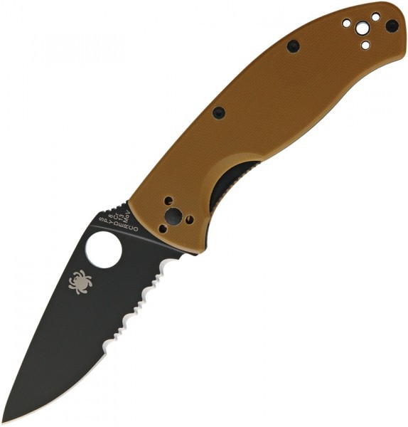 Складной нож Spyderco Tenacious C122GPSBBN Складной нож Spyderco Tenacious C122GPSBBN