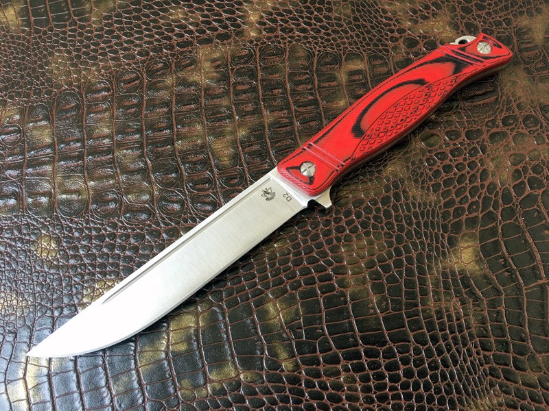 Туристический нож Steelclaw Абакан red-black Туристический нож Steelclaw Абакан red-black