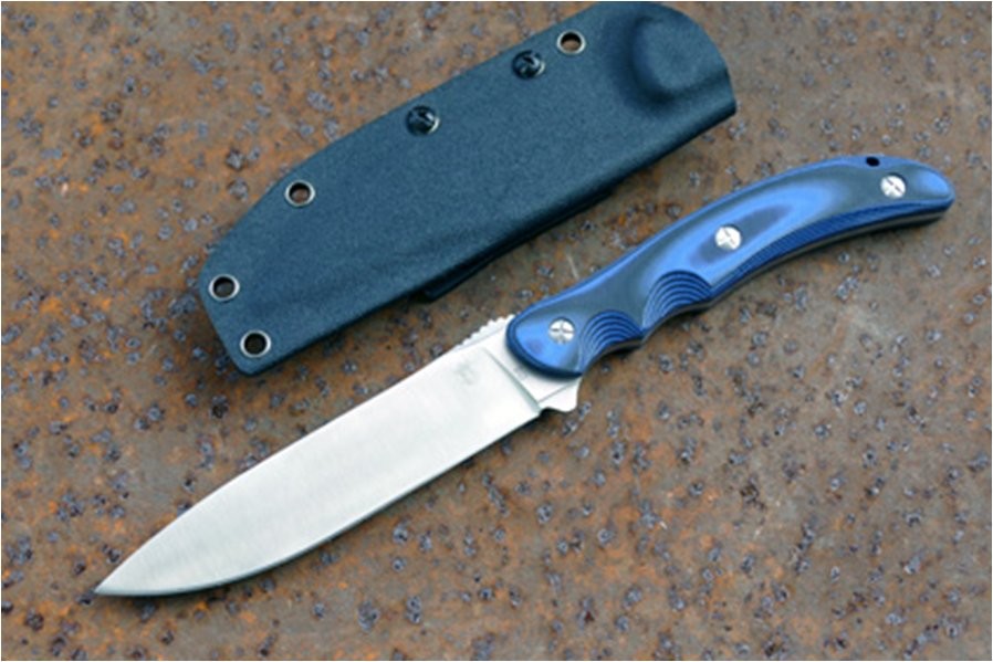 Туристический нож Steelclaw Бастион bastion blue -black Туристический нож Steelclaw Бастион bastion blue -black